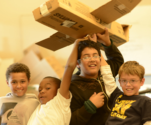 students-with-airplane-2