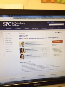 Local high school students can sign up for a MOOC offered by St. Petersburg College. 