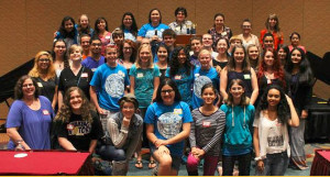 FLVS students gather in-person for an annual "club day." Photo courtesy FLVS.