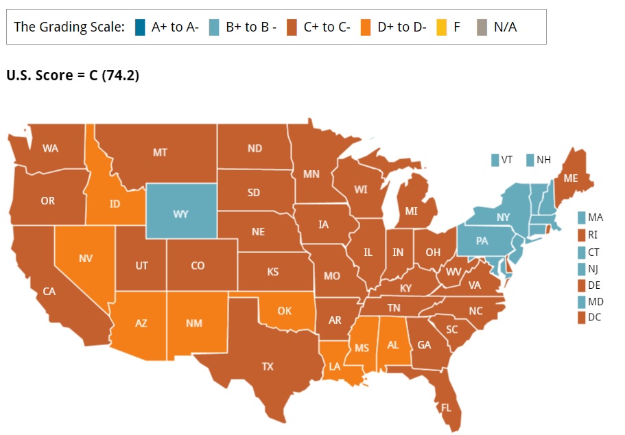 Despite A's for equity, Florida education ranking lags